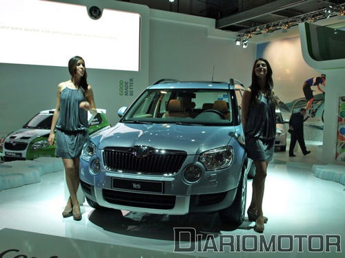 Skoda Yeti en París 2008 Skoda Yeti en París 2008